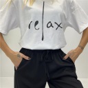 t-shirt in cotone relax